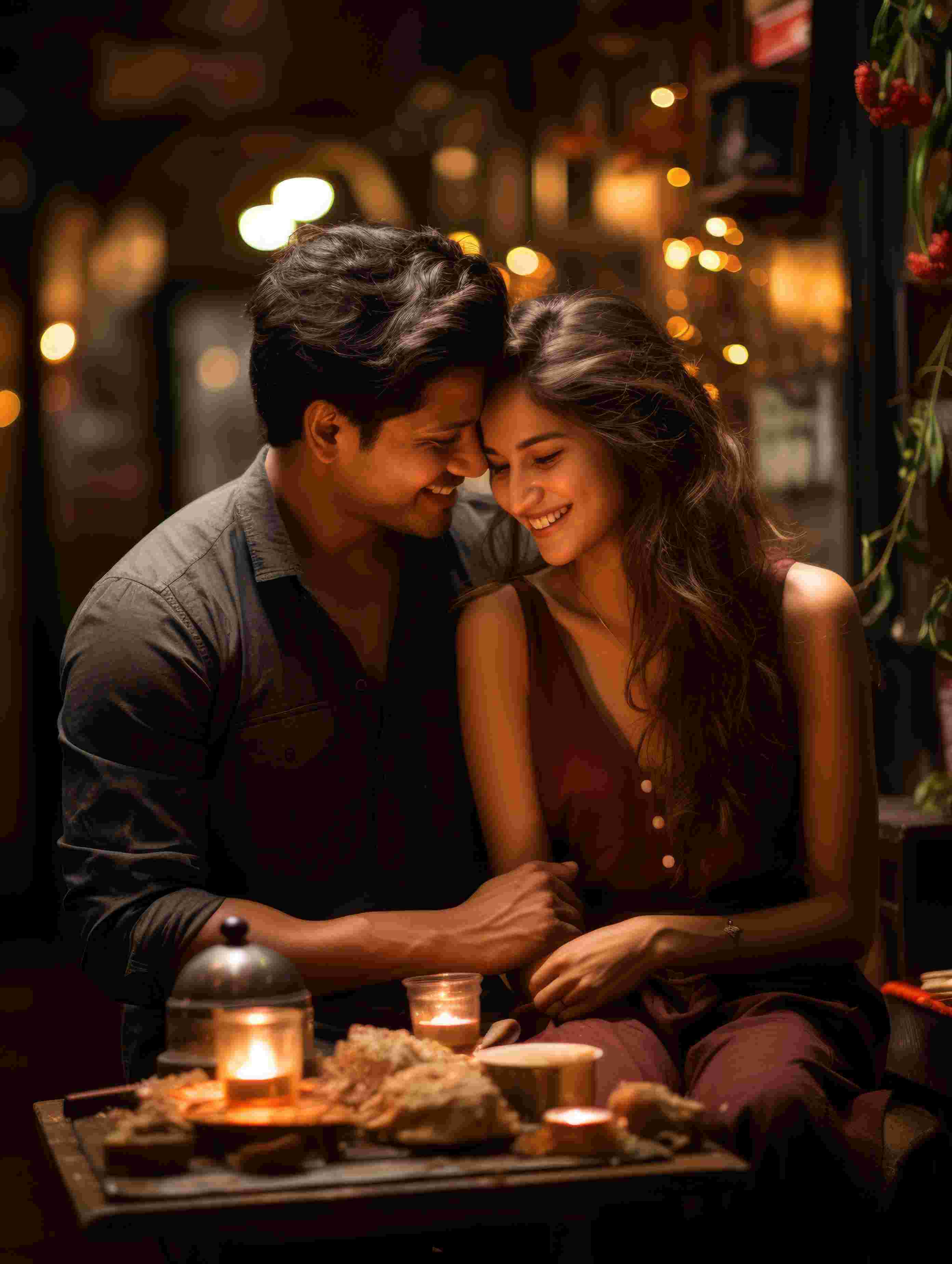 Diverse group of Indian singles on a dating platform